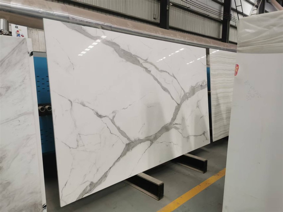 Nano Crystallized White Marble Tiles high quality