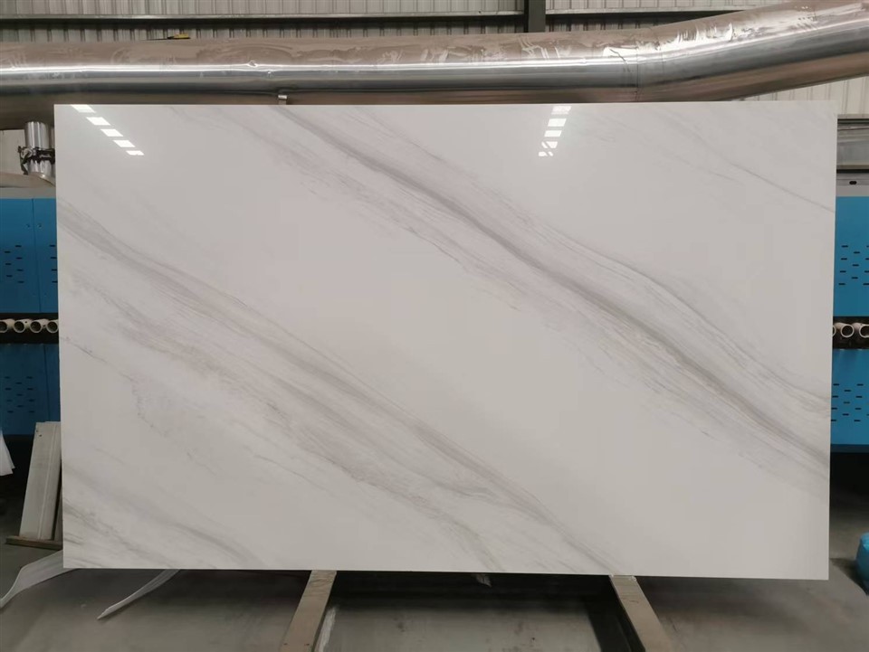 Nano Crystallized White Marble Tiles factory