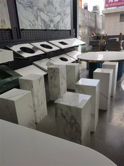 Seamless Nano Glass Vanity Countertops